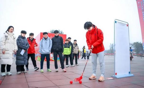 在比赛最后